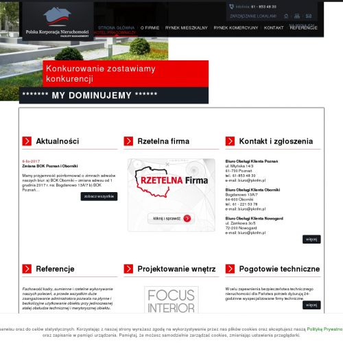 Oborniki - zarządzanie i administrowanie nieruchomościami