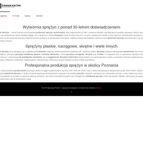 Poznań - producent sprężyn