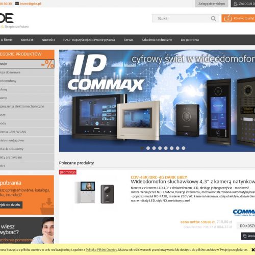 Commax wideodomofon