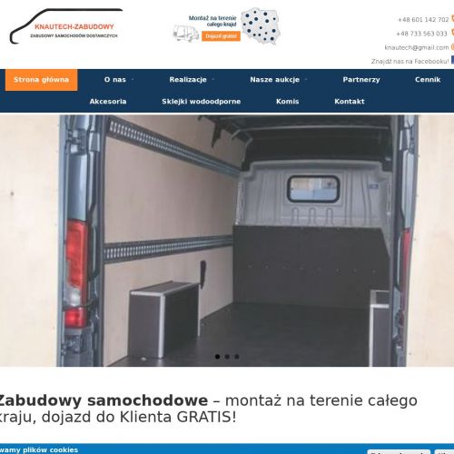 Części do zabudowy busa