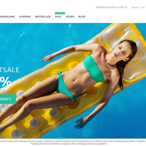 Kostium kąpielowe jednoczęściowy - Poznań