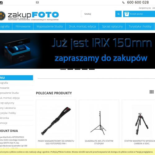 Wyposażenie studia fotograficznego