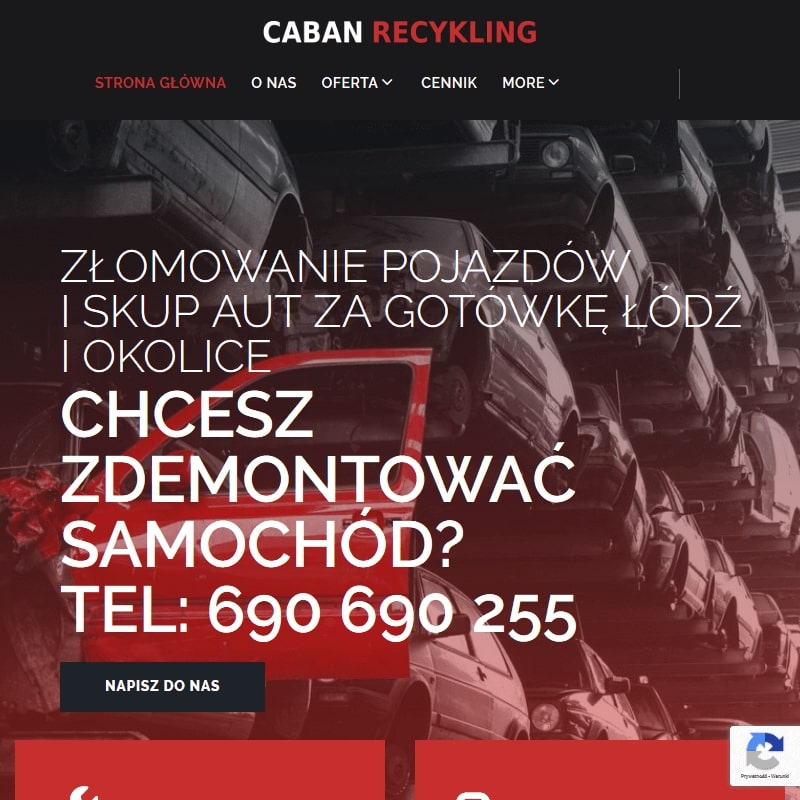 Łódź - złomowanie ciężarówek