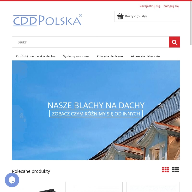 Łącznik rynny pcv