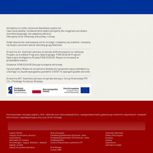 Druk ulotek Warszawa