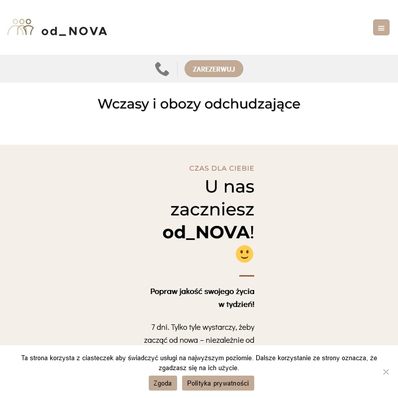 Obozy odchudzające - Luboń