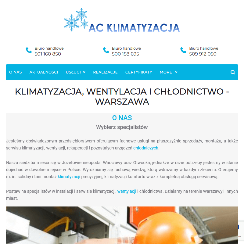 Klimatyzacja - Warszawa