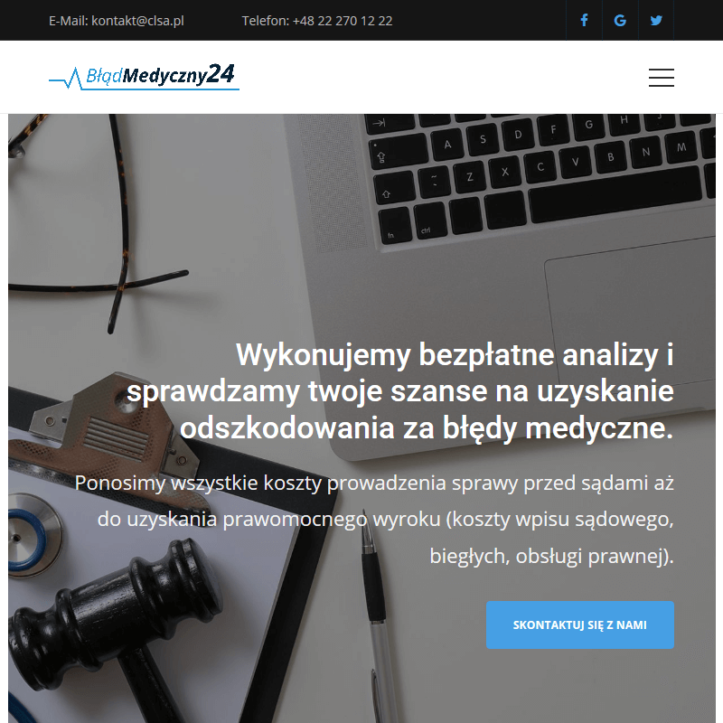 Odszkodowanie za błąd lekarski