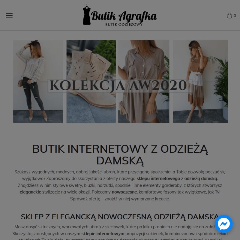 Butik internetowy z sukienkami