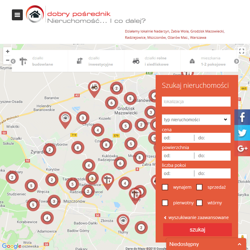 Działki budowlane żabia wola w Żelechowie