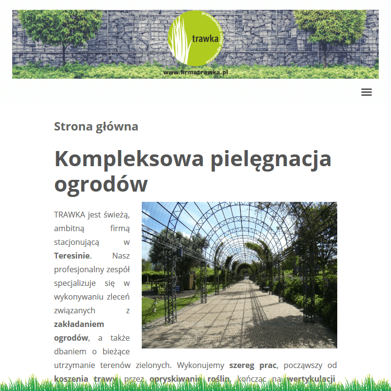 Zakładanie ogrodów teresin - Milanówek