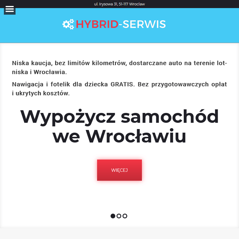 Wrocław - wypożyczalnia samochodów hybrydowych wrocław cena