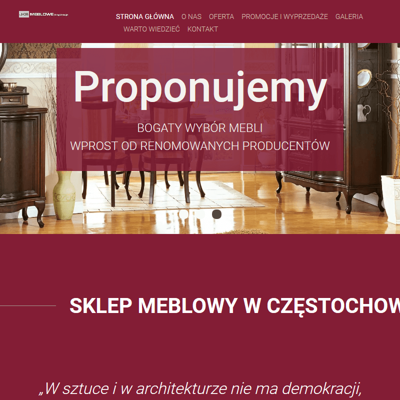 Meble wypoczynkowe Częstochowa