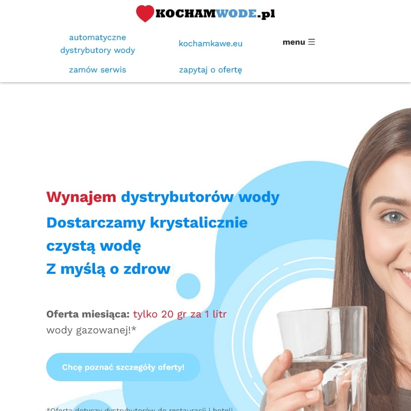 Warszawa - dystrybutor wody z filtrem