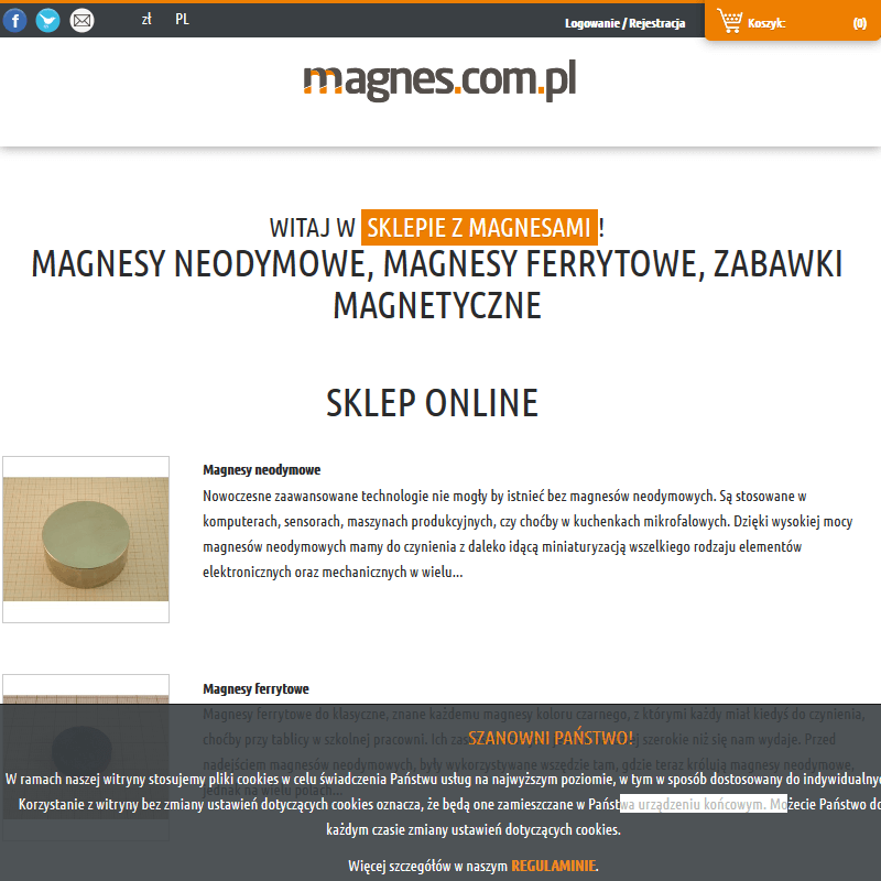 Magnesy online w Krakowie