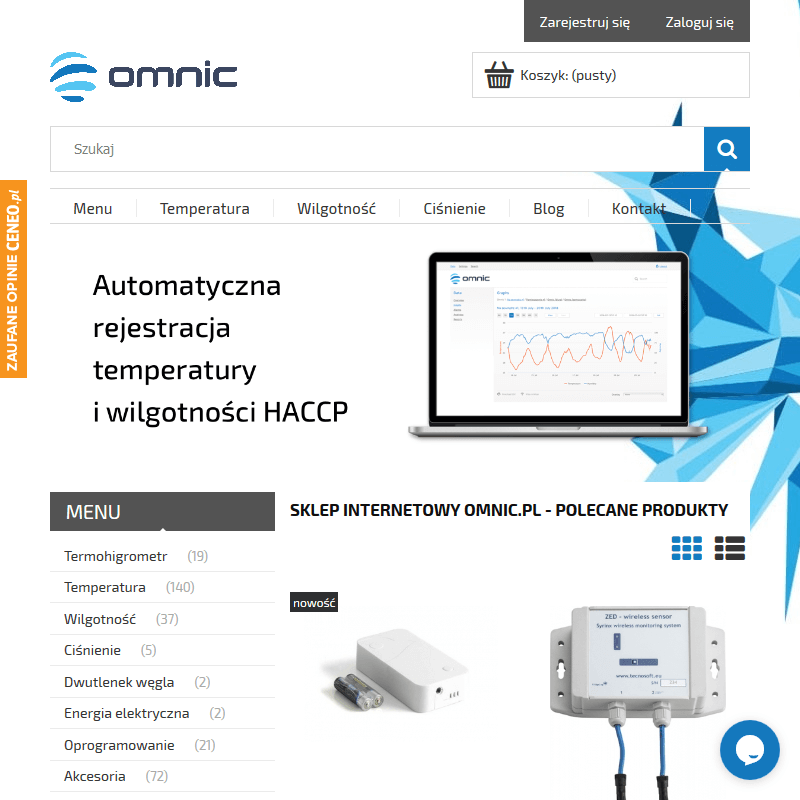 Zewnętrzny czujnik barometryczny