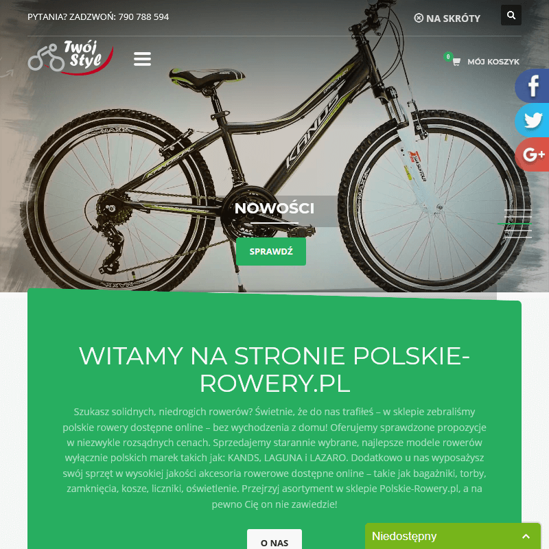 Rowery mtb online