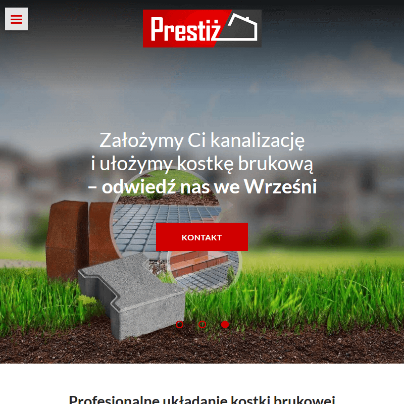 Kostka brukowa w Wrześni