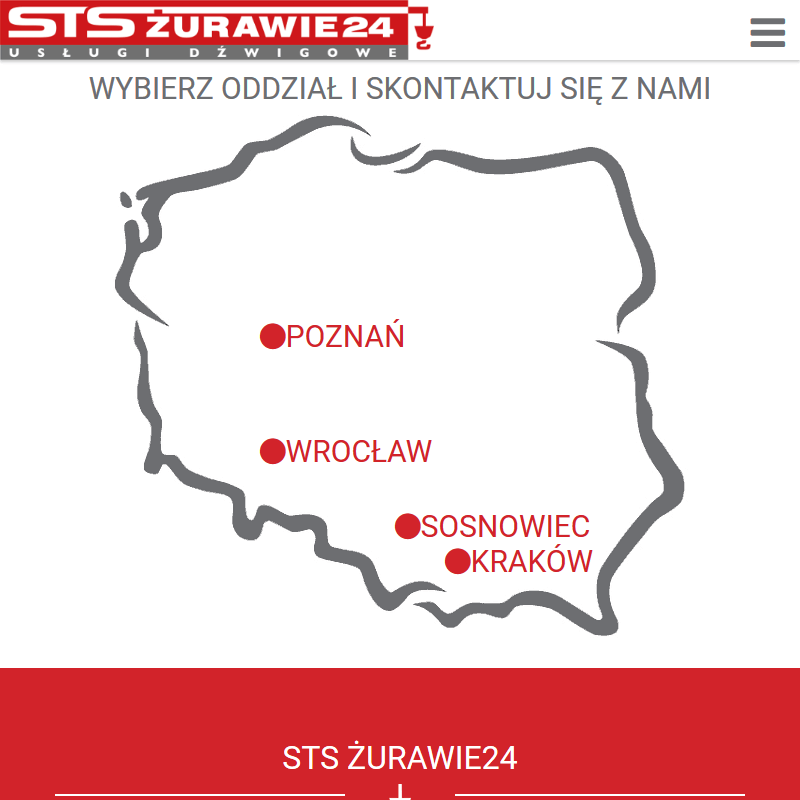 Wynajem dźwigu Kraków