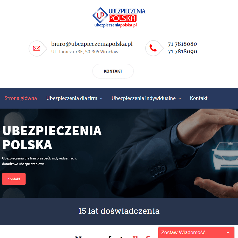 Ubezpieczenia samochodowe - Wrocław